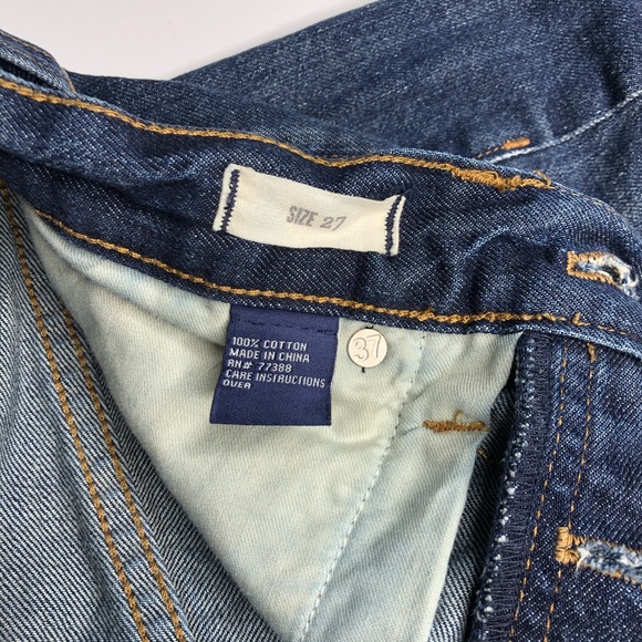 Madewell High Waist Button Fly Denim Shorts - Picture 4 of 4